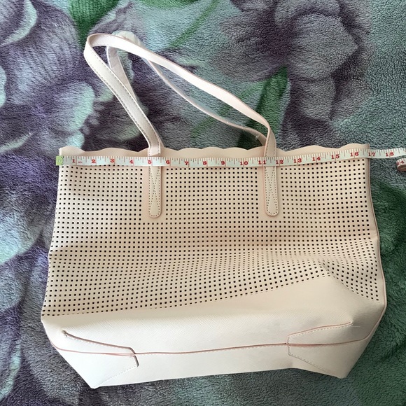 Neiman Marcus State of Escape Perforated Tote Bag - Picture 10 of 13